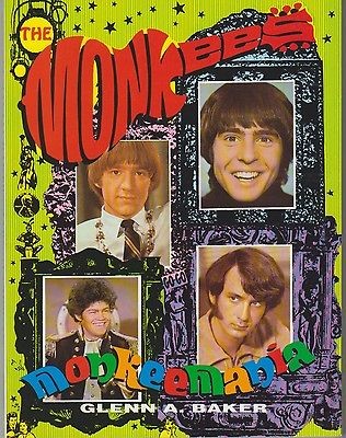 MONKEES Monkeemania by Glenn A. Baker 1997 RARE UK Edition DAVY 