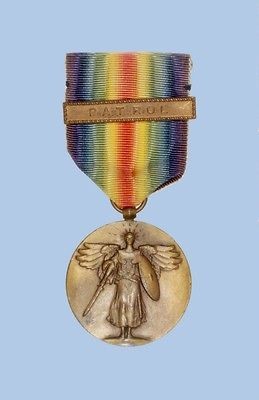 WWI Victory Medal w/ Patrol Bar (Fulford Clasp)