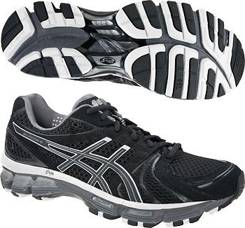 NEW ASICS KAYANO 18 MENS   2012 BLACK MODEL   ALL SIZES *LATEST COLOUR 