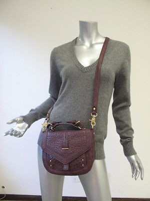 Barely Worn* Tory Burch Eggplant 797 Crossbody Bag Pouch $425