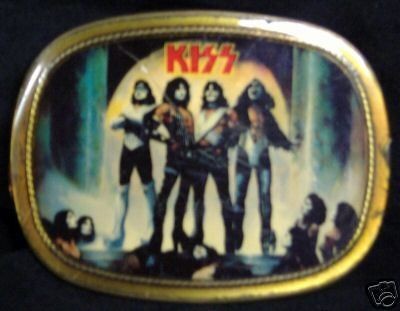 kiss belt buckle in Entertainment Memorabilia