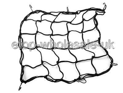   For Motorcycle Rear Parts Helmet Web Cargo Net Mesh Universal N014