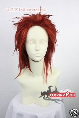 Kingdom hearts Organization Xiii Axel Cosplay Wig 001