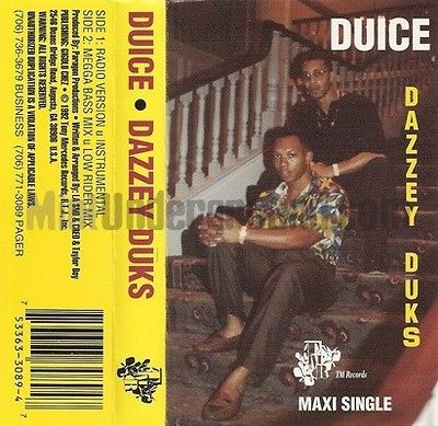 DUICE   DAZZEY DUKS   AUGUSTA GEORGIA BASS AND BOOTY SHAKE ORIGINAL 