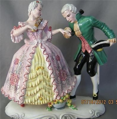   Keramos Dakon Porcelain ROSENKAVALIER SOPHIE OCTAVIAN Vienna Austria