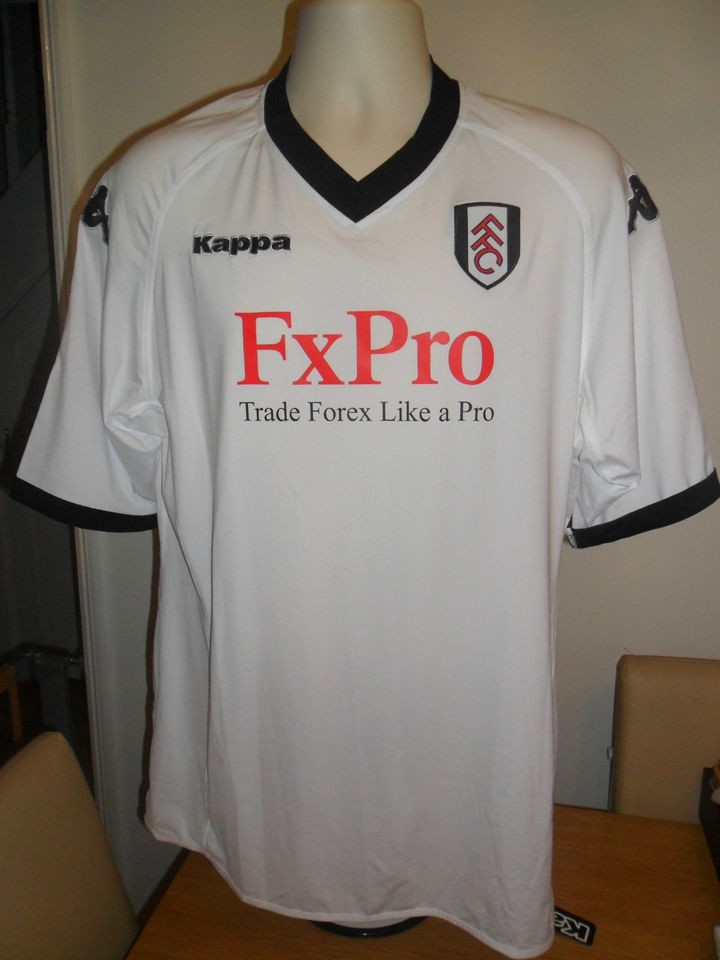 BNWT Kappa Fulham Home Jersey 2010/11 S/S   4XL   RRP £45