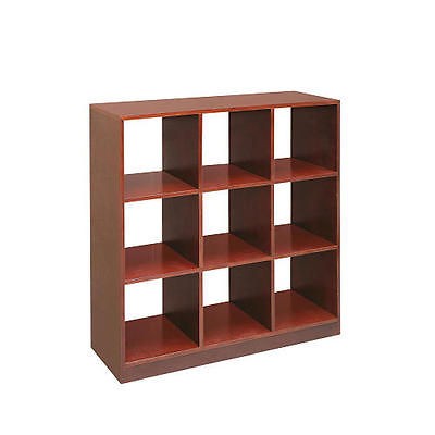 Badger Basket 3x3 Storage Unit   Cherry