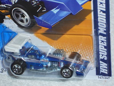 Hot Wheels HW Performance 12 7/10   HW Super Modified Blue Lucas 