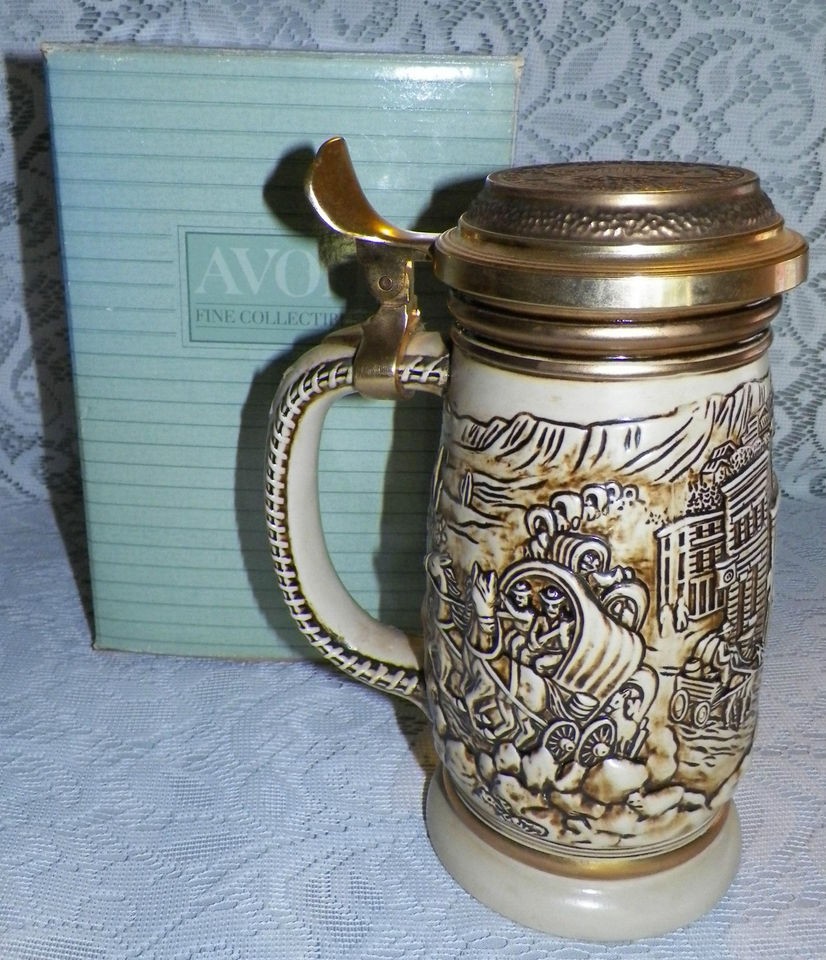 avon gold rush stein in Decorative Collectibles