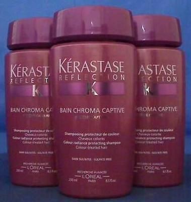 Kerastase Reflection Bain Chroma Captive Shampoo 8.5oz/250ml   LOT of 