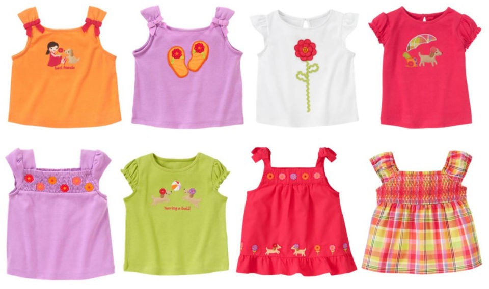  PRETTY POSIES BABY TODDLER GIRLS SUMMER CLOTHES SHIRTS TOPS U PIC