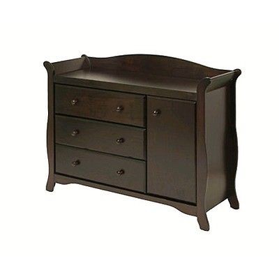 Storkcraft Aspen Combo Dresser Chest   Espresso