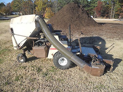 Grasshopper Zero Turn 721 mower w/ 61 cut deck & leaf/grass vacuum