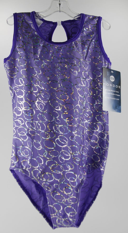 Mondor Olympic Clasp Back Leotard Style 7822 NWT Girls YJ