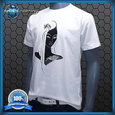 Size S Banksy Retro Beautiful Asian Lady Mens T Shirt Top Mens New 