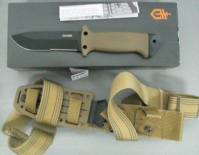   22 01463 1463 LMF II INFANTRY COYOTE BROWN BALLISTIC NYLON SHEATH