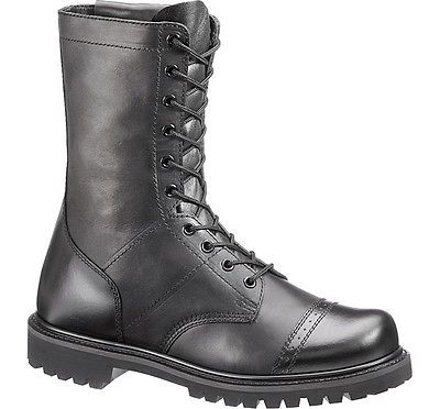 Bates   Mens 11 Paratrooper Side Zip Boots   Black   E02184