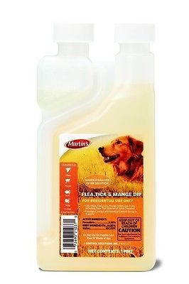   Mange Dip for Dogs Kills Fleas Mites Lice Flies Ticks Permethrin Spray