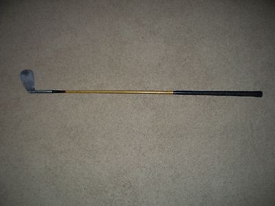 BEN HOGAN RARE VINTAGE #4 IRON GOLF CLUB WITH BAMBOO LOOKN SHAFT EX 