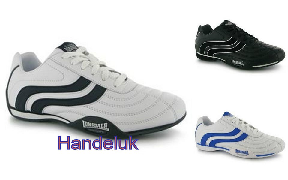 Lonsdale Camden mens trainers.New in box. All sizes 7 14 (Euro 41 49 