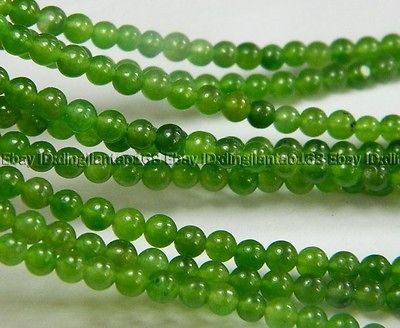 4mm 15Green Chrysoberyl Round Gemstone loose Beads