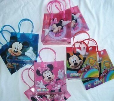   Mickey Minnie Mouse Goody Gift Bag Birthday Party Favor Supply NR