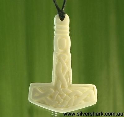 Hammer Of Thor Mjöllnir Viking Norse Celtic Necklace N1