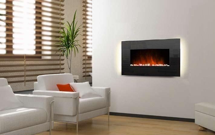 wall mount electric fireplace in Fireplaces