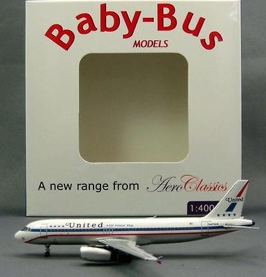 AeroClassics 1/400 A320 United Airlines Retro (N475UA)