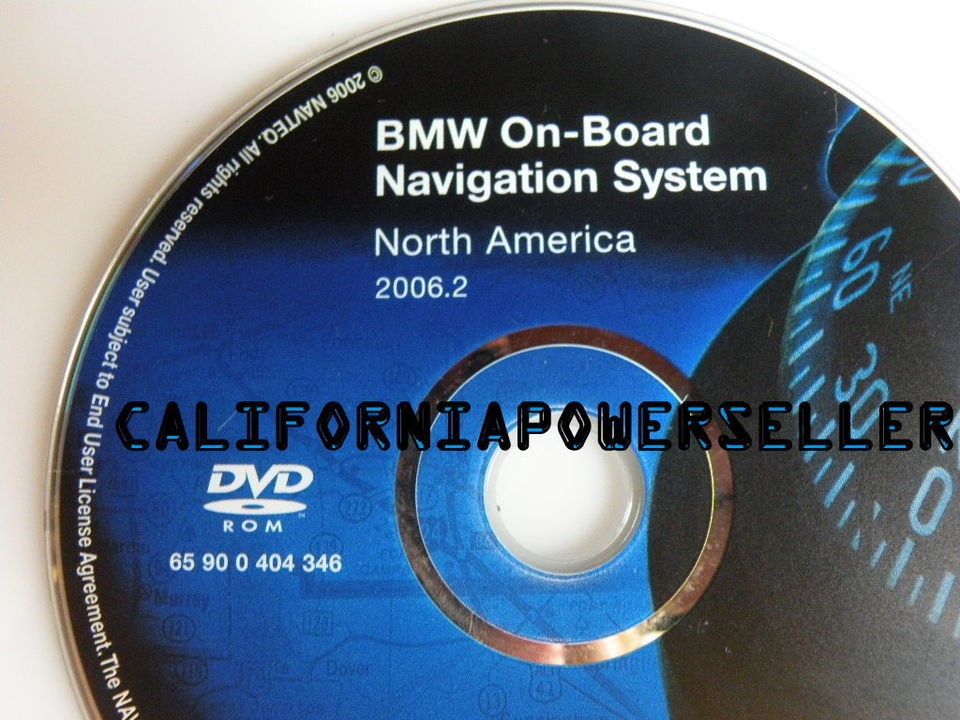 2003 2004 2005 2006 Mini Cooper S Navigation DVD CD Map # 346 