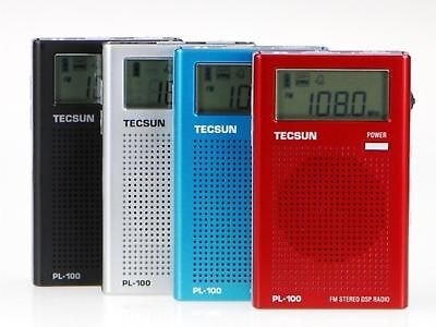 TECSUN PL 100 Digital FM Stereo DSP Pocket Radio PL 100