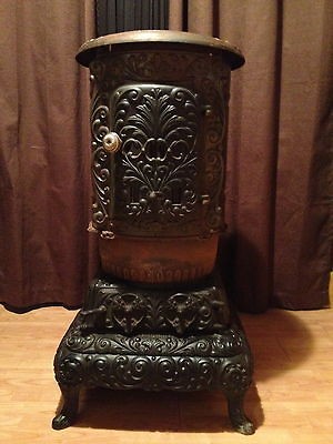 1901 ANTIQUE HICKORY GLENWOOD STOVE #17