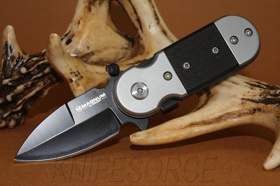 Boker Magnum Knives Black Lightning Pocket Knife 148