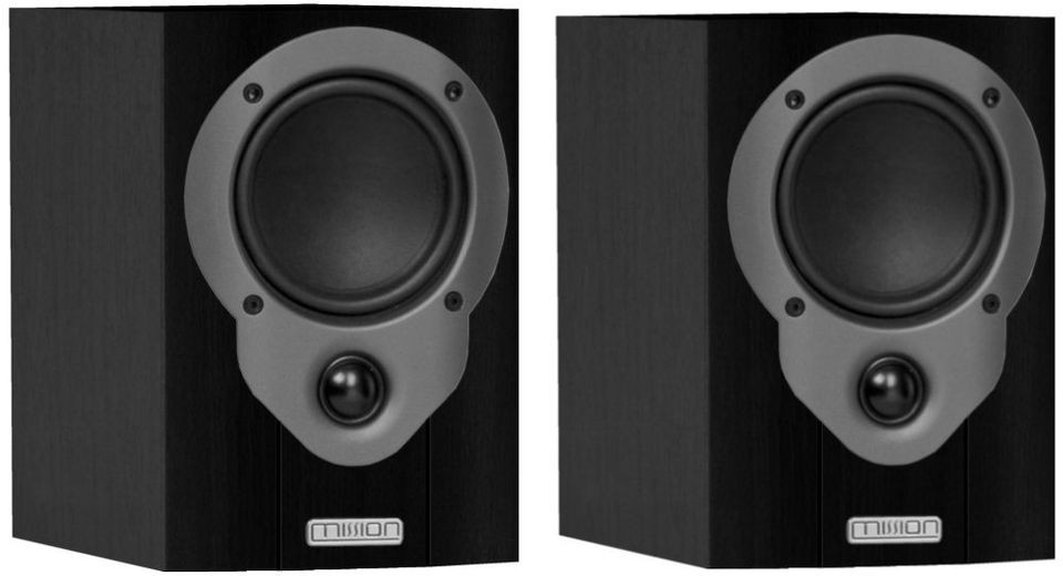 Mission M31i Bookshelf Speakers (Black)   50 % Off