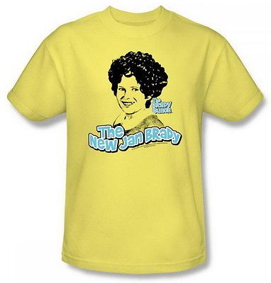 The Brady Bunch The New Jan Brady Yellow Adult Shirt CBS159 AT