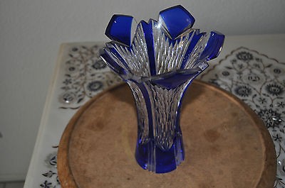 Caesar Bohemia Lead Crystal Vase   Reduced for Christmas