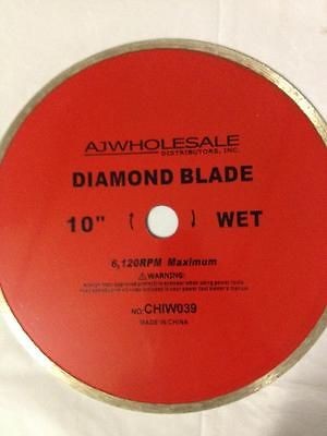   SAW BLADE for WET CUTTING CONCRETE BRICK LAPIDARY STONE ROCK MASONRY