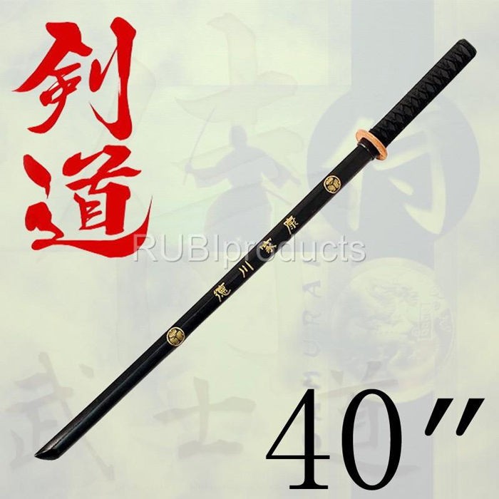 40 Samurai Katana Wooden Practice Sword Bokken Kendo Wood for 