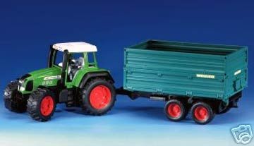 Bruder Toy Fendt Favorit 926 Vario Double axle Trailer