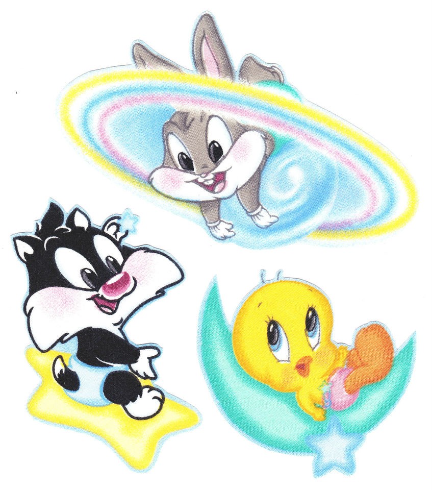 LOONEY TUNES BABY SYLVESTER WALL SAFE STICKER CHARACTER BORDER on PopScreen