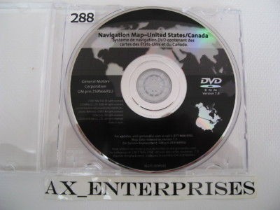 2007 2008 2009 2010 Lucerne CX CXL CXS Navigation DVD # 7.3 Update Map 