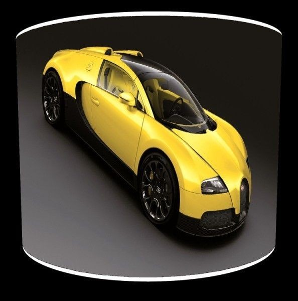 Bugatti Veyron Grand Sport Drum Lamp Shades Ceiling Lights Table 