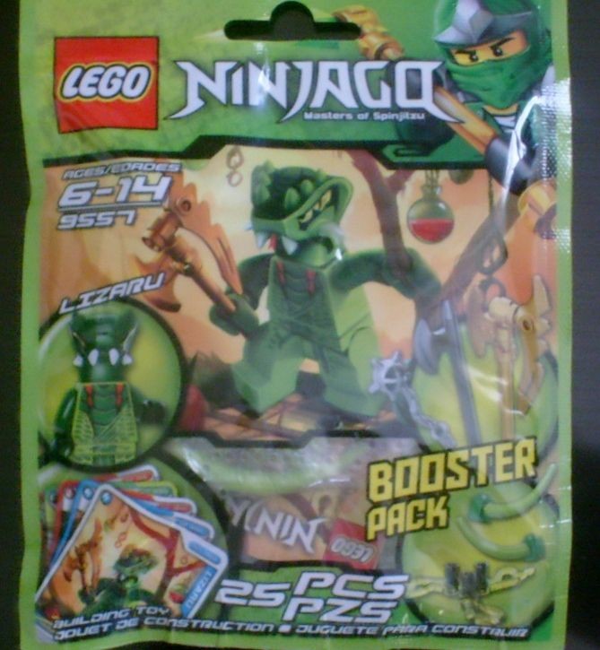 Lego Ninjago Lizaru Booster Pack 9557 Master of Spinjitzu Building Toy