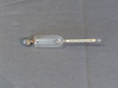 Odd Vintage Medical Scientific Equipment Squibbs Urinometer Mercury 