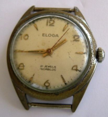 VINTAGE ELOGA MENS MECHANICAL WRISTWATCH