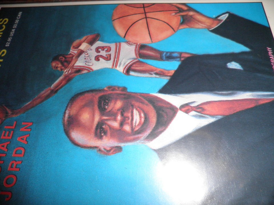 MICHAEL JORDAN VG/NM COMICS THE UNAUTHORIZED BIOGRAPHY NICE 