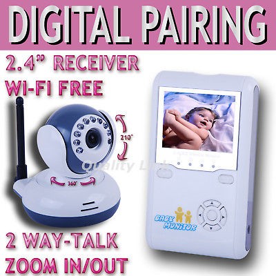 Wireless Digital Baby Monitor IR Video Talk Camera