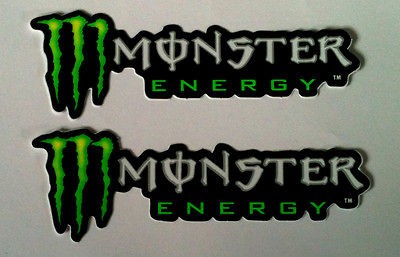 Stickers Monsters Racing ATV Motocross Truck Honda Suzuki Yamaha Decal 