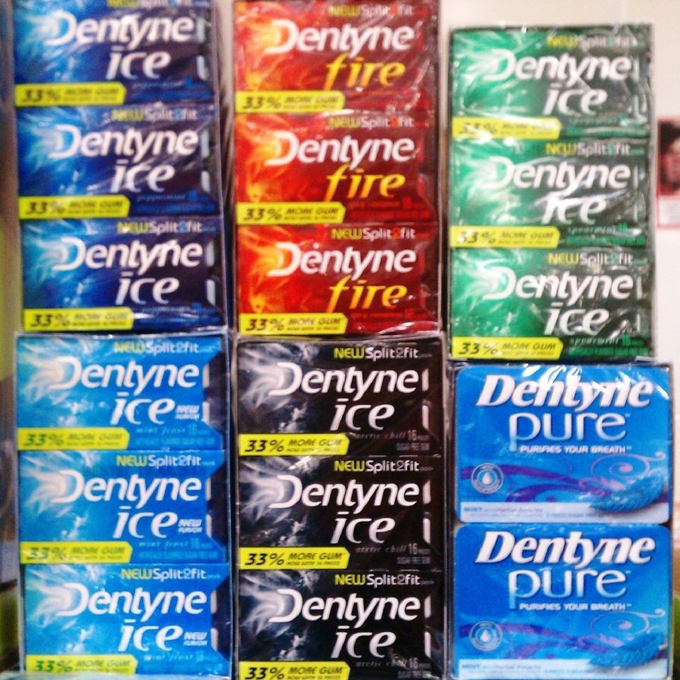   ICE PURE SUGAR FREE SUGARLESS FRESH CHEWING GUM ~ 7 FLAVOR CHOICES