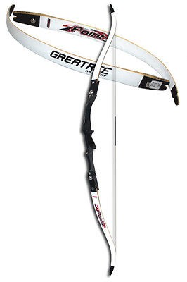 2012 Greatree Point ILF takedown recurve target bow RH 68 28# blue